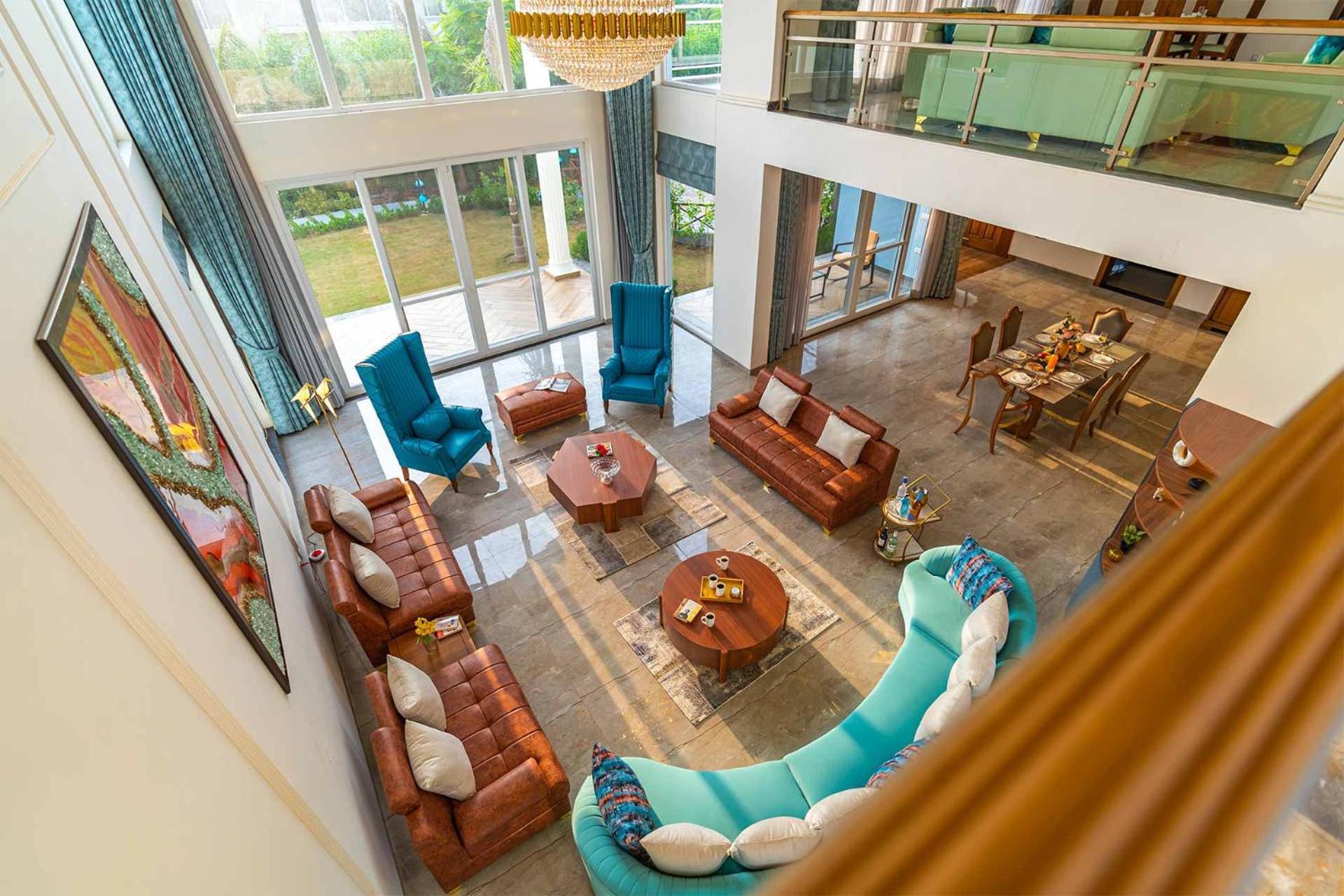 Stayvista At Serenity Farms With Pool, Lawn, Bonfire & Bbq Sohna Exteriér fotografie